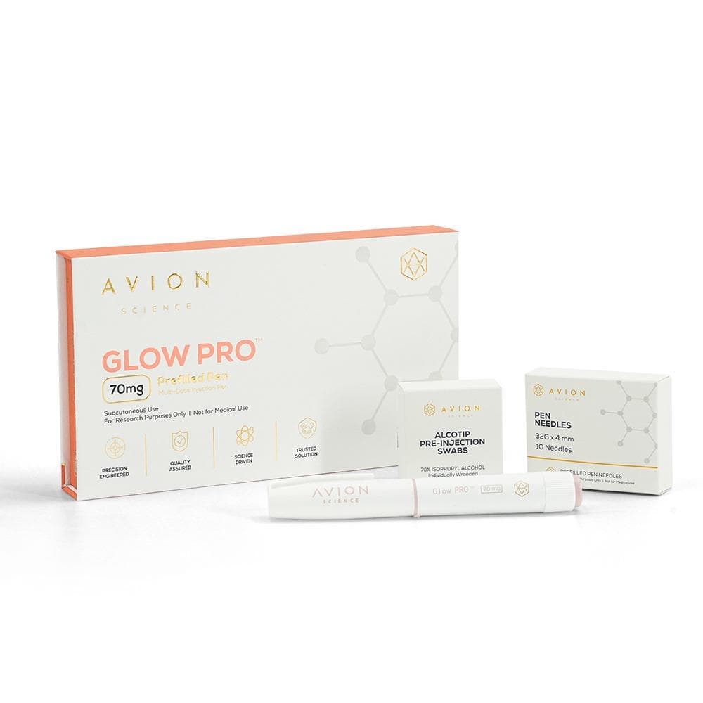 Glow product packaging